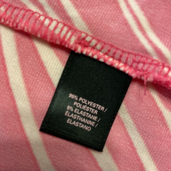 Victoria Secret Dress size L length 50” bust 36” pink and white color - Picture 8 of 12